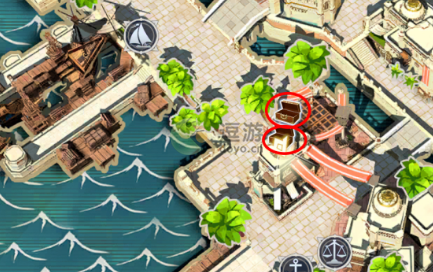 Dawn Sea Alexander's Hidden Treasure Location Sharing